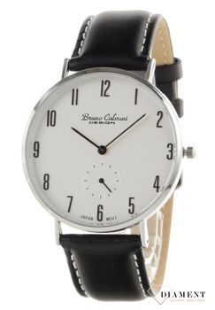 Zegarek męski na pasku Bruno Calvani Classic BC90812 SILVER.jpg